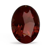 Oval Garnet