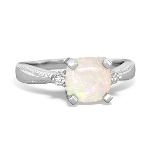 opal modern ring