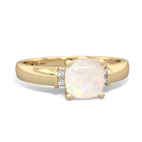 opal modern ring