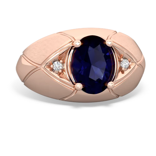 sapphire mens ring