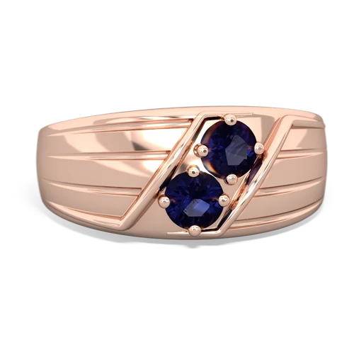 sapphire mens ring