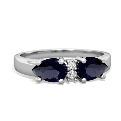 sapphire timeless ring