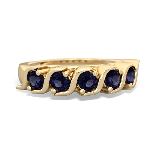 sapphire timeless ring