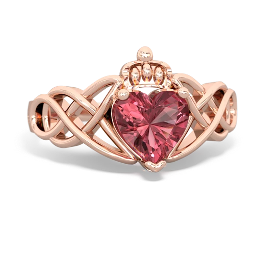 tourmaline claddagh ring