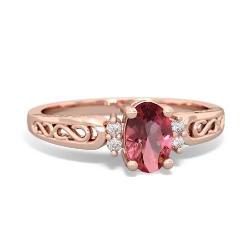 tourmaline filligree ring